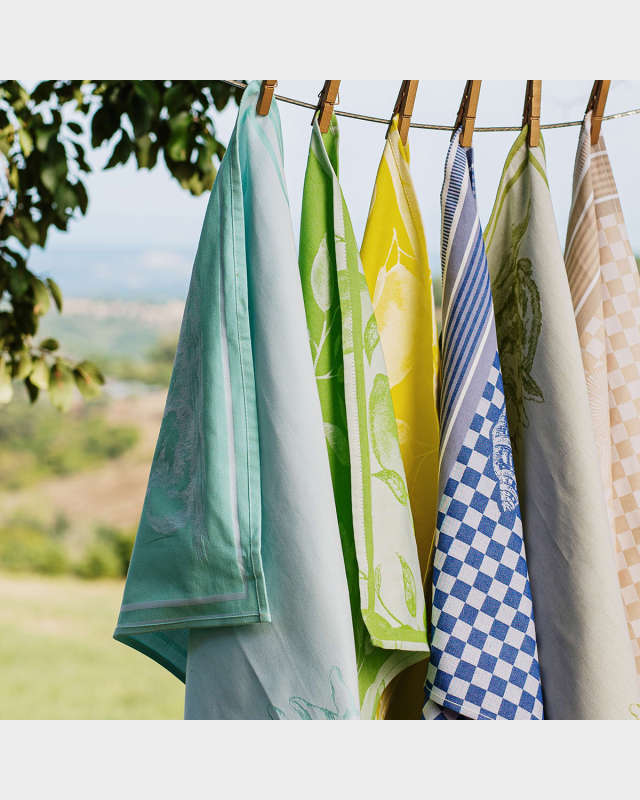 Strofinaccio Lemons Dish Towels, Set of 2